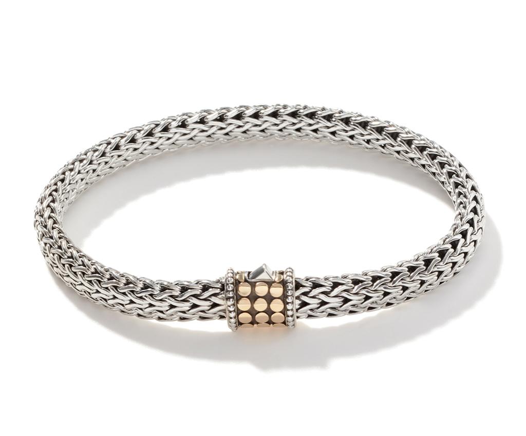 Icon 18K Gold &amp; Silver Bracelet
